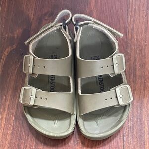 Birkenstock Sandals in Olive Green